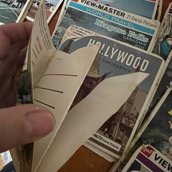 Vintage Viewmaster Lot 2 Viewers 17 Assorted Disc Sets Out of Print Disney - Picture 12 of 13